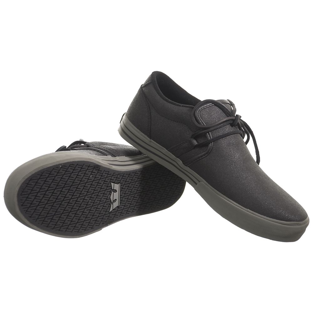 Baskets Basses Supra Cuban Noir Tuf Black Homme | MVU-31716452